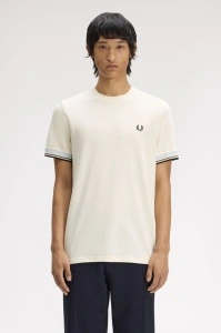 FRED PERRY M2396 91B CUFT MAJICA ECRU