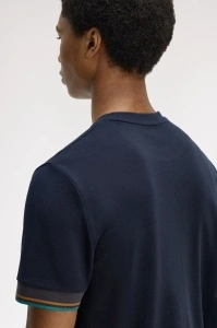 FRED PERRY M2396 608 CUFT MAJICA NAVY