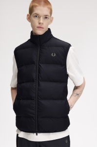 FRED PERRY J8522 184 INSULATE PRSLUK BLK