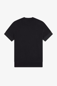 FRED PERRY JACQUARD MAJICA BLK