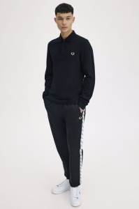 FRED PERRY M6006 350 LONG MAJICA BLACKW