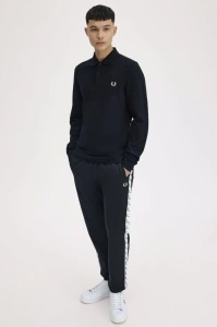FRED PERRY M6006 350 LONG MAJICA BLACKW