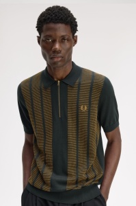 FRED PERRY K3306 Q20 PANEL MAJICA NGREEN