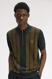 FRED PERRY K3306 Q20 PANEL MAJICA NGREEN