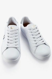 FRED PERRY B6312 567 PATIKE WHITE NAVY