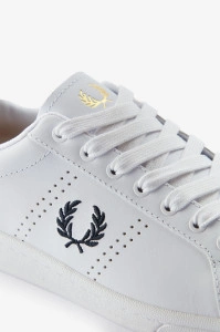FRED PERRY B6312 567 PATIKE WHITE NAVY