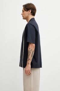 FRED PERRY M2430 608 PRINT KOŠULJA NAVY