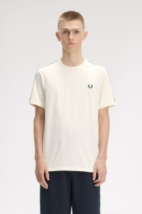 FRED PERRY M4613 560 RINGER MAJICA ECRU