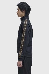 FRED PERRY J5557 90A TAPED JAKNA BLKCHAM
