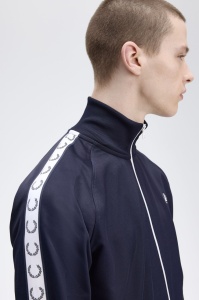 FRED PERRY J4620 885 TAPED JAKNA CBLUE
