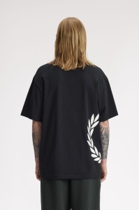 FRED PERRY M2440 102 TEXTURED MAJICA BLK