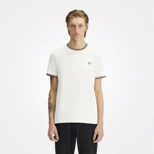 FRED PERRY M1588 84A TWIN MAJICA ECRUOG