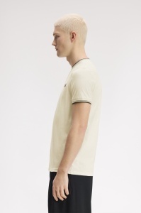 FRED PERRY M1588 68C TWIN MAJICA ECRUSDA
