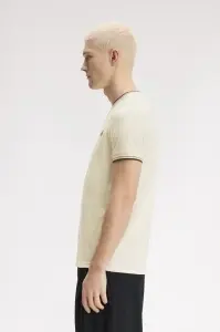 FRED PERRY M1588 68C TWIN MAJICA ECRUSDA