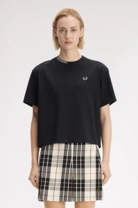 FRED PERRY G3145 102 ŽENSKA MAJICA BLACK