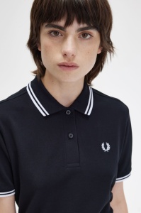 FRED PERRY G3600 350 ZENSKA POLO MAJICA BLKWW