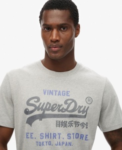 SUPERDRY M10112216A 9VV MAJICA SIVA