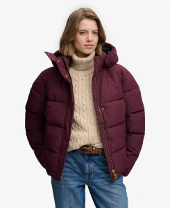 SUPERDRY PREIUM PUFFER ŽENSKA JAKNA PURPLE