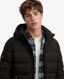 SUPERDRY M5011905_16A PUFFER JAKNA BLACK