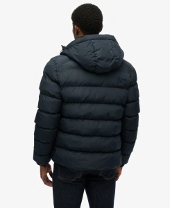 SUPERDRY M5011905_D9W PUFFER JAKNA NAVY