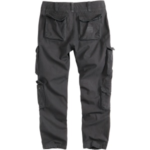 SURPLUS AIRBORNE SLIMMY CRNE PANTALONE