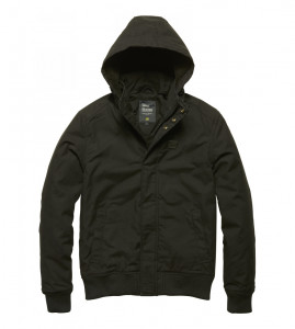 HUDSON JAKNA BLK VINTAGE INDUSTRIES