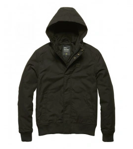 HUDSON JAKNA BLK VINTAGE INDUSTRIES