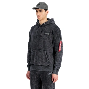ALPHA INDUSTRIES 178318V 03 DUKS KAP VINTAGE BACK PRINT BLACK