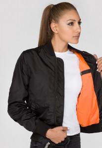 ALPHA INDUSTRIES 141041 03 W MA1 TT JAKNA BLK