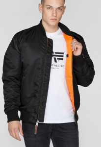 ALPHA INDUSTRIES 168100  03MA1 VF59 LONG JAKNA BLK