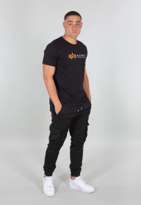 ALPHA INDUSTRIES  118502 03 MAJICA ALPHA INDUSTRIES LABEL T BLACK