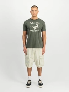 ALPHA INDUSTRIES MAJICA SCORPION DOLIVE
