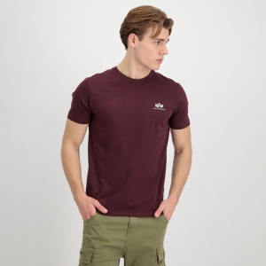 ALPHA INDUSTRIES 188505 21 MAJICA SLOGO DMAROON