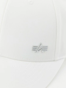 ALPHA INDUSTRIES 156905 532 METAL LABEL KACKET WHITE