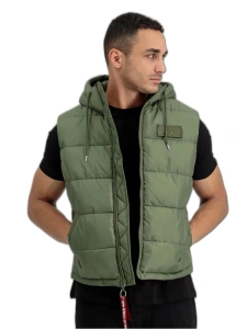 ALPHA INDUSTRIES PRSLUK HOODED FD SGREEN