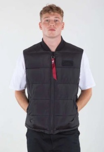ALPHA INDUSTRIES  PRSLUK PUFFER LW BLK
