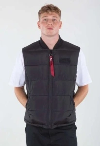 ALPHA INDUSTRIES  PRSLUK PUFFER LW BLK
