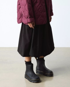 DR. MARTENS 42662001 ZEBZAG RIGEER CIZME BLACK