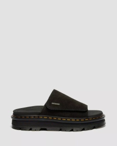 DR. MARTENS ZEBZAG SLIDE PAPUČE BLACK