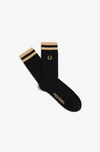 FRED PERRY ČARAPE BLKCHAM