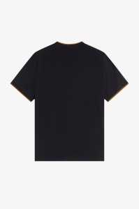 FRED PERRY M2397 102 CREPE MAJICA BLACK