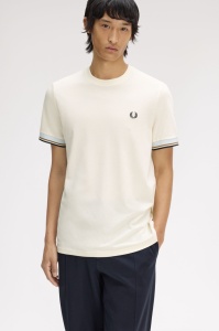 FRED PERRY M2396 91B CUFT MAJICA ECRU