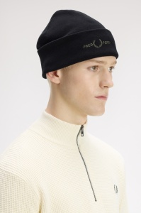 FRED PERRY C3300 13C GRAPHIC KAPA BLKLWGREE