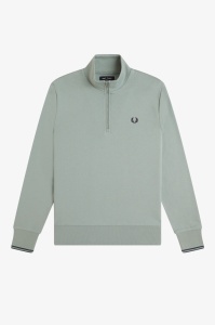 FRED PERRY M3574 71C HALF ZIP DUKS SBLUE