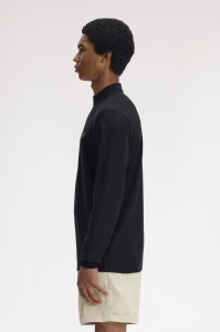 FRED PERRY M2398 102 HALF ZIP LONG MAJICA