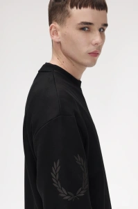 FRED PERRY M3622 102 LAUREL DUKS BLACK