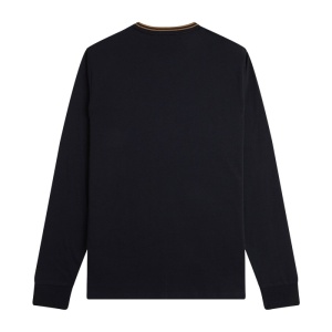 FRED PERRY M9602 184 LONG TWIN MAJICA BLK