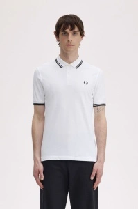 FRED PERRY POLO MAJICA WHITEBB