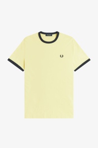 FRED PERRY M3519 39A RINGER MAJICA GOLDN