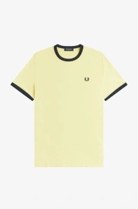 FRED PERRY M3519 39A RINGER MAJICA GOLDN